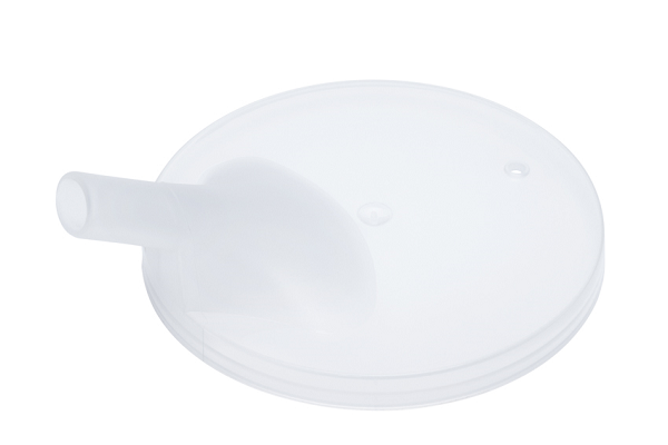 Cup feeder lid - reuseable, white (Sipper Lid)