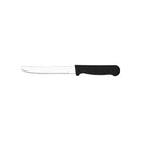 Steak Knife Black Handle Round Tip pk/12