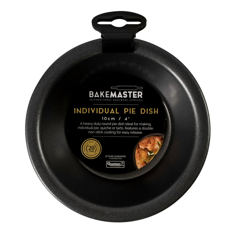 Bakemaster - Indiv. Round Pie Dish 10 x 3cm Non-Stick