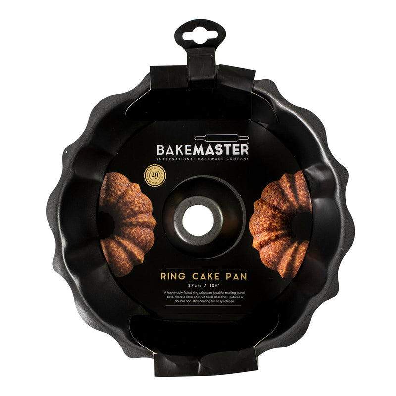 Bakemaster - Fluted Ring Cake Pan