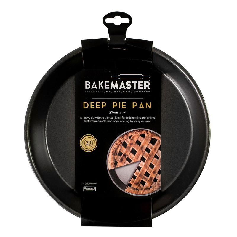 Bakemaster - Round Deep Pie/Cake Pan Non Stick 230mm*47mm