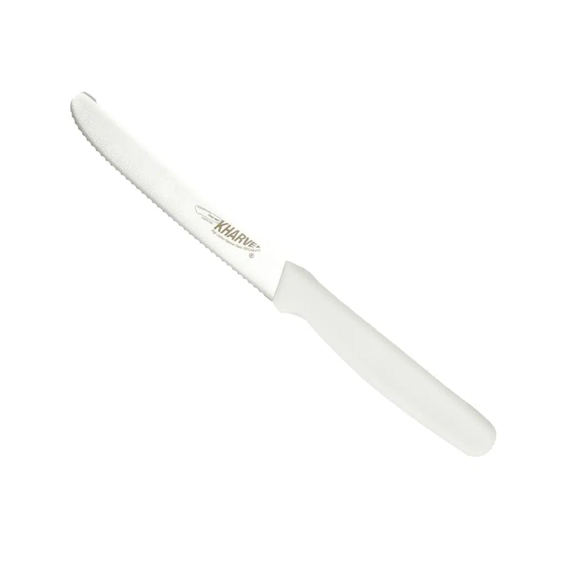 Kharve® Knife Serr 10cm - White