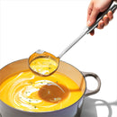 OXO Steel Ladle w Pour Both Sides, 33cm