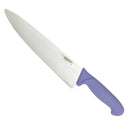 KH KHARVE COOKS KNIFE 25CM PURPLE HANDLE