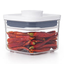 POP Small Square Conatiner 11x11x8cm, 400ml