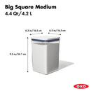OXO POP 2.0 Big Square, Med, 4.2L