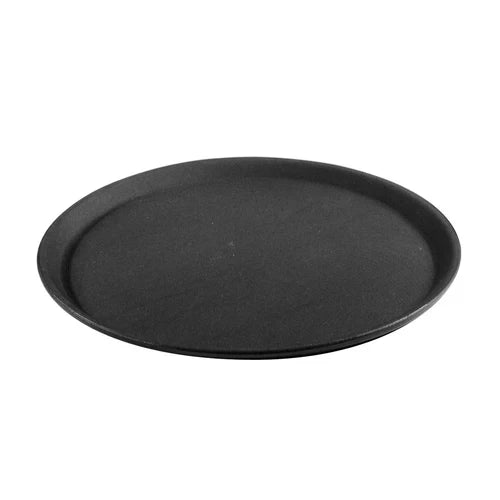 Tray-Non-Slip-Black-Round-35cm