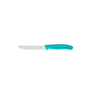 Steak Knife Serr Rnd Tip 11cm Turquoise Treasure