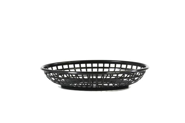 Bread Basket - Oval - Polyprop - 200mm - Black