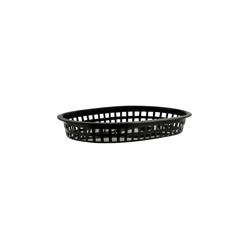 Bread Basket PP Rect - Black 270Lx180Wx40mm