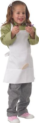 White Kid's Chef Apron