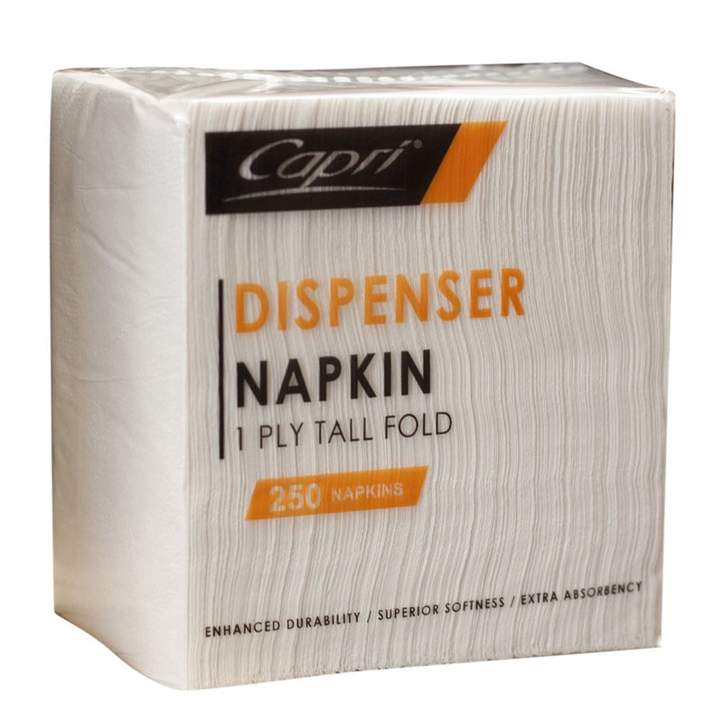 Napkin Dispenser Tall E Fold White c5000