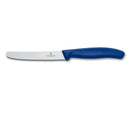 Steak Knife Serrated Round Tip 11cm Blue
