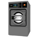 Domus DHS-18 TOUCH II High Spin Commercial Washer - 18kg, angled side view