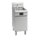 Std version 600mm single pan electric fryer, 35L oil capacity