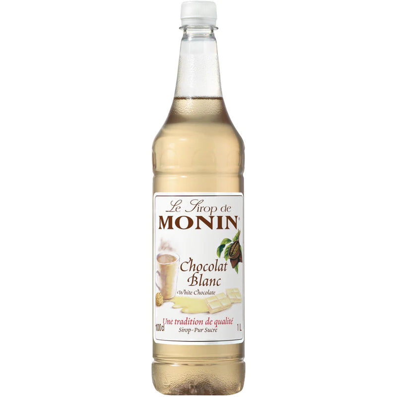 White Choc Monin Syrup - 1L