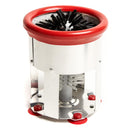 Single Glass Brush w/ Suction Cups - Alum