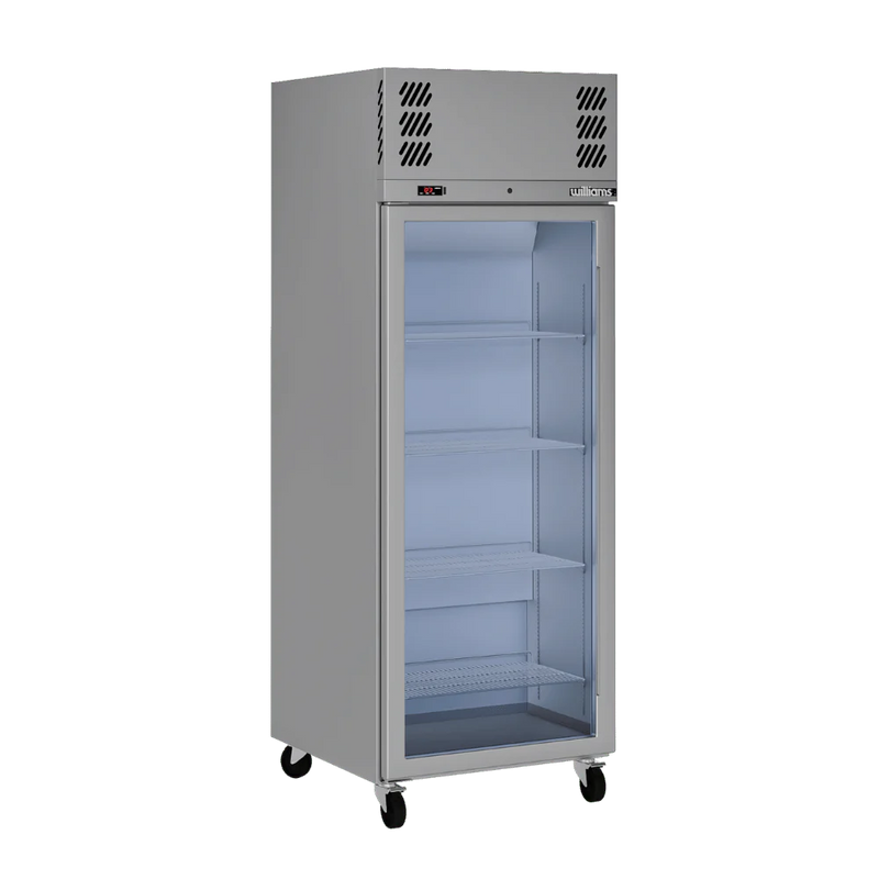 Pearl - 1 Door S/S Upright Display Refrigerator