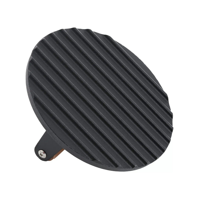 Round Meat Press Cast Iron Wood handle