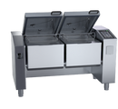 2 x 79 litre electric twin pan multifunction cooker