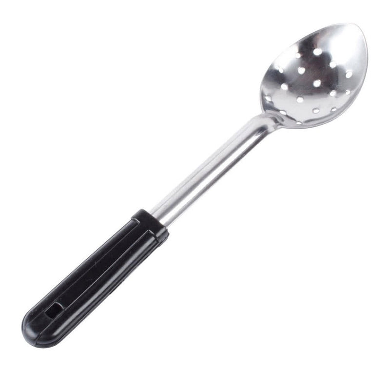 Spoon - Serving Perf - Blk Handle -340mm