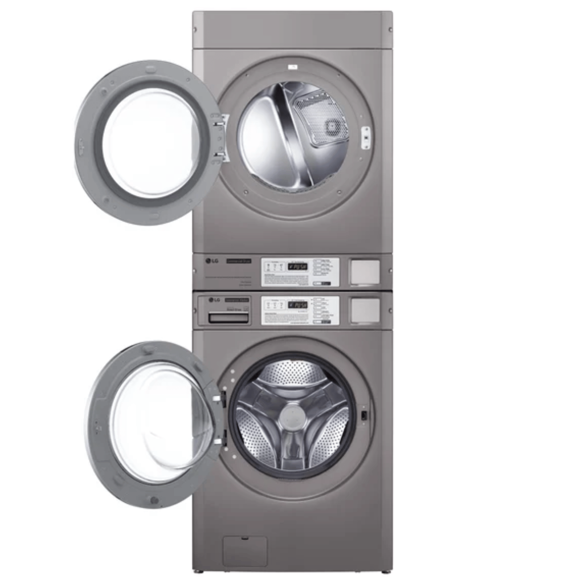 LG Giant C 10kg Stacked Double Electric Dryer – Non Coin