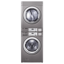 LG Giant C 10kg Stacked Electric Dryer / Dryer - Card Reader front view
