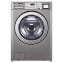 LG Giant C CWG27MDQRS 10kg coin operated commercial front load washer, front view