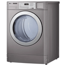 LG Titan C CDT29MUQES 15kg non-coin commercial electric dryer, angled side view