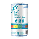 Commercial Wipes Roll Blue 90 sheets