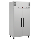 Pearl - Slim 2 Door S/S Upright Storage Freezer