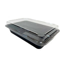 Food & Product Display Tray/Lid set, Black