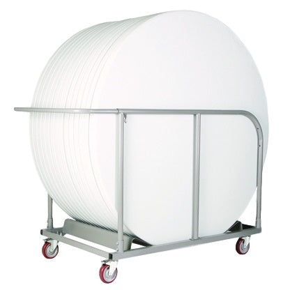 Manhattan Banquet Table Package - 10x Tables 1800mm Diameter - with 1x Trolley