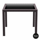 Bali Table 940 x 940 - Chocolate