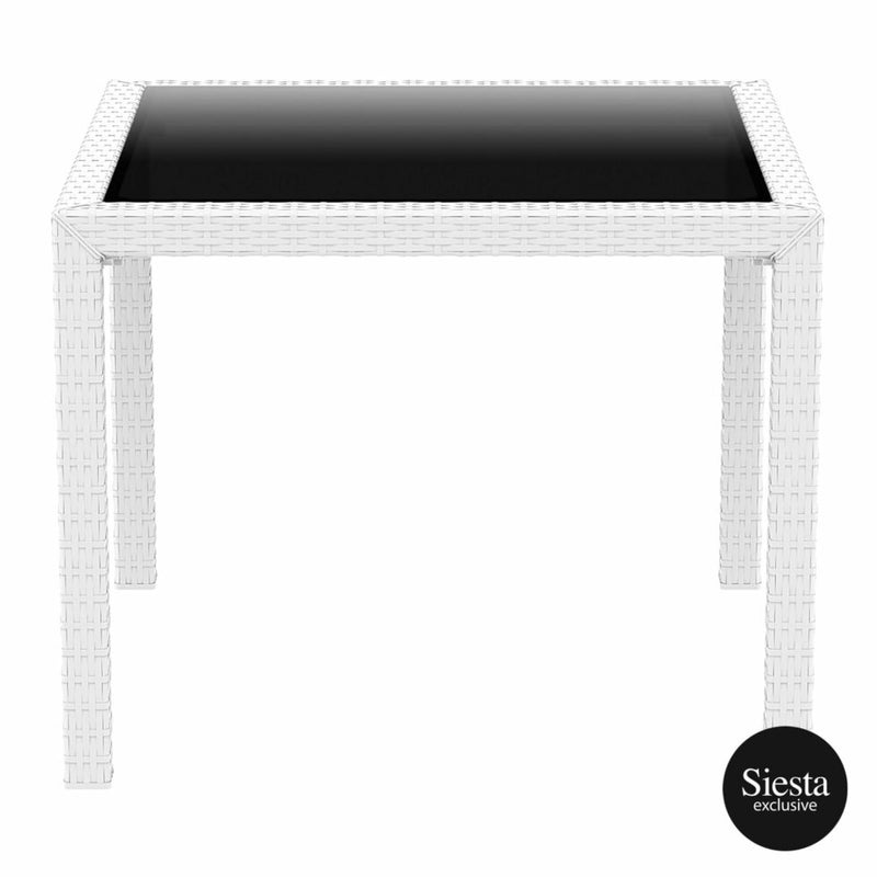 Bali Table 940 x 940 - White