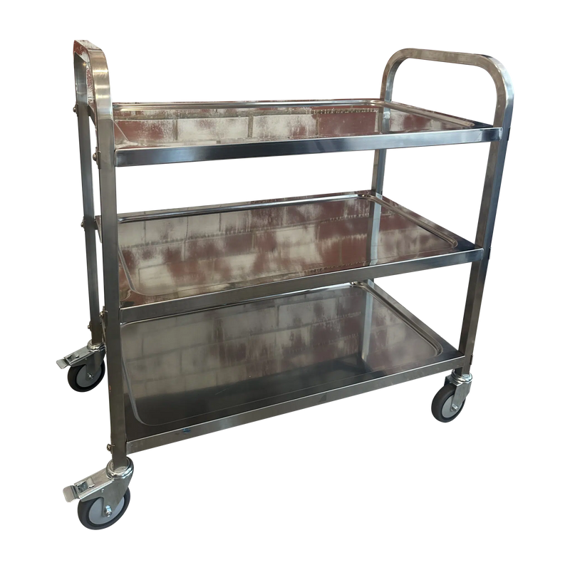 Trolley - 3 Tier S/S - L850xW430xH900mm