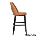 Semifreddo Stool - Black Legs/Tan Fabric