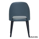 Semifreddo Chair - Black Legs/Anthracite Vinyl
