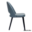 Semifreddo Chair - Black Legs/Anthracite Vinyl