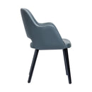 Sorbet Chair - Black Legs/Anthracite Vinyl
