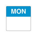 Label - Removable - 24mm Square - Monday, r1000