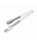 Tong - S/Steel - 300mm - White Handle