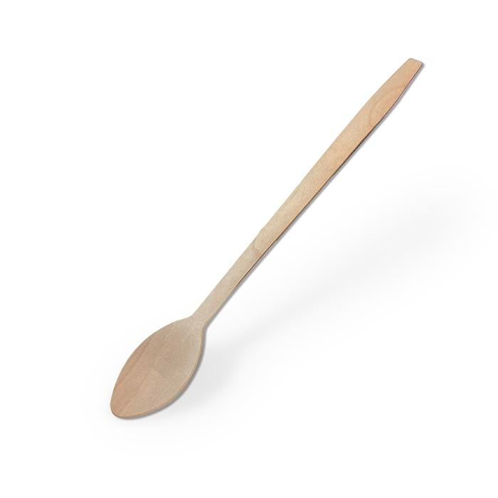 20cm Wood Tall Teaspoon s100