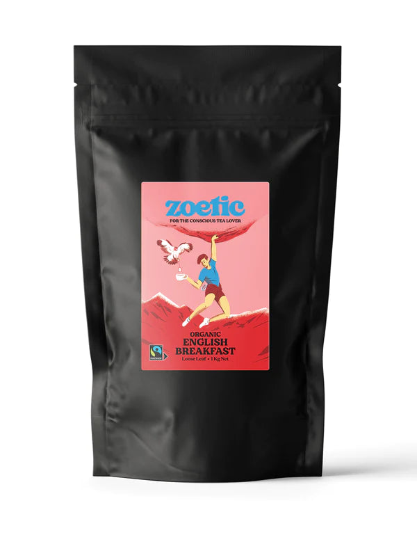 Zoetic Tea - Loose Leaf Tea - English Breakfast , 1kg