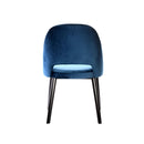 Semifreddo Chair - Black Legs/Denim Velvet