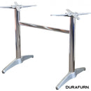 Astoria Alum Twin Table Base - For 1200x800 tops