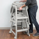 Baby High Chair w/Tray - Grey