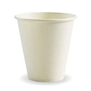 8oz SW Biocup (90mm) - White, c1000