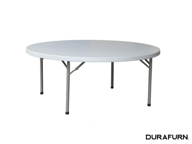 Manhattan Banquet Table Package - 10x Tables 1520mm Diameter - with 1x Trolley