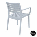 Artemis Armchair - Silver Grey